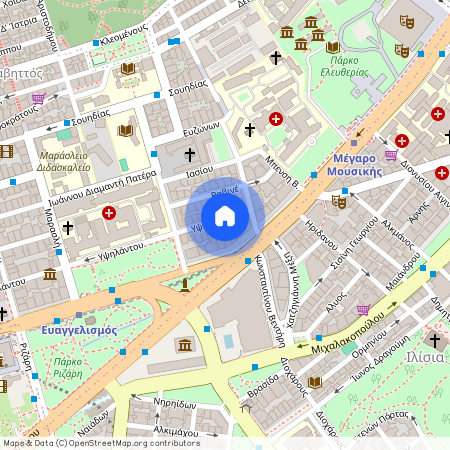 Υψηλάντου, 40 115 21 Αθήνα, Κολωνάκι (Κολωνάκι - Λυκαβηττός)