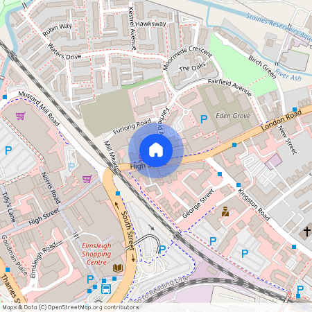 Sandown House, London Square, 124 High Street, Staines-upon-thames, Staines, TW18