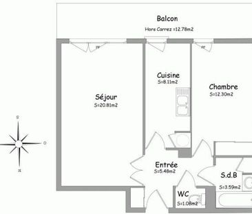 Location Appartement 2 pièces 51m² ORLEANS 45000 - Photo 5