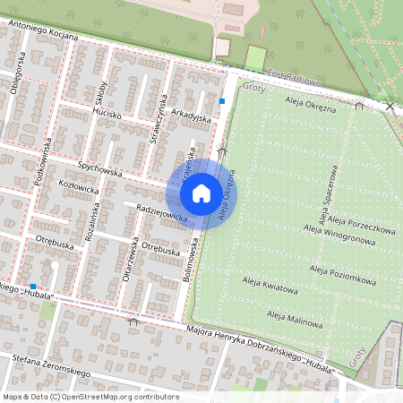 Warszawa, Bemowo, Groty