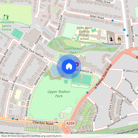 Radnor Park Avenue, Folkestone