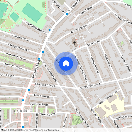 204 Western Road, Crookes