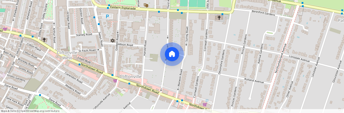 Cumberland Road, Margate, Kent, CT9