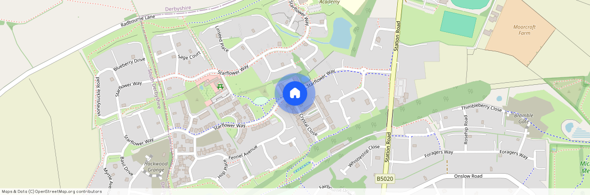 52 Radbourne Court Apartments, Starflower Way, Mickleover, Derbyshire, DE3 0BS, Derby