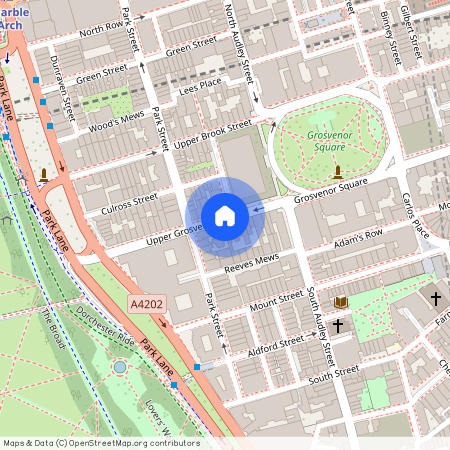 Upper Grosvenor Street, Mayfair, London, W1K