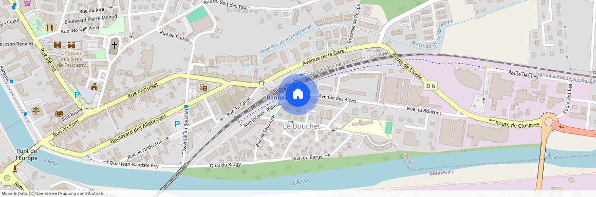 HAUTE-SAVOIE (74), - AUVERGNE-RHÔNE-ALPES, BONNEVILLE (74130)