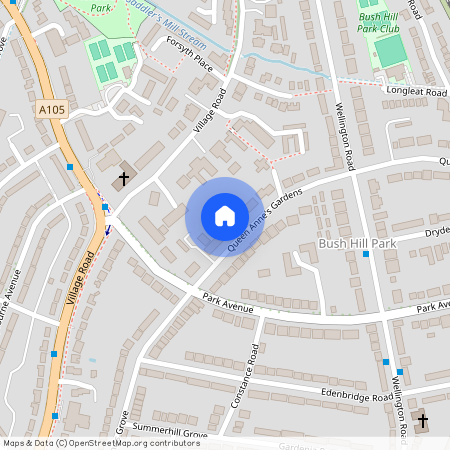 Queen Annes Gardens, Enfield EN1