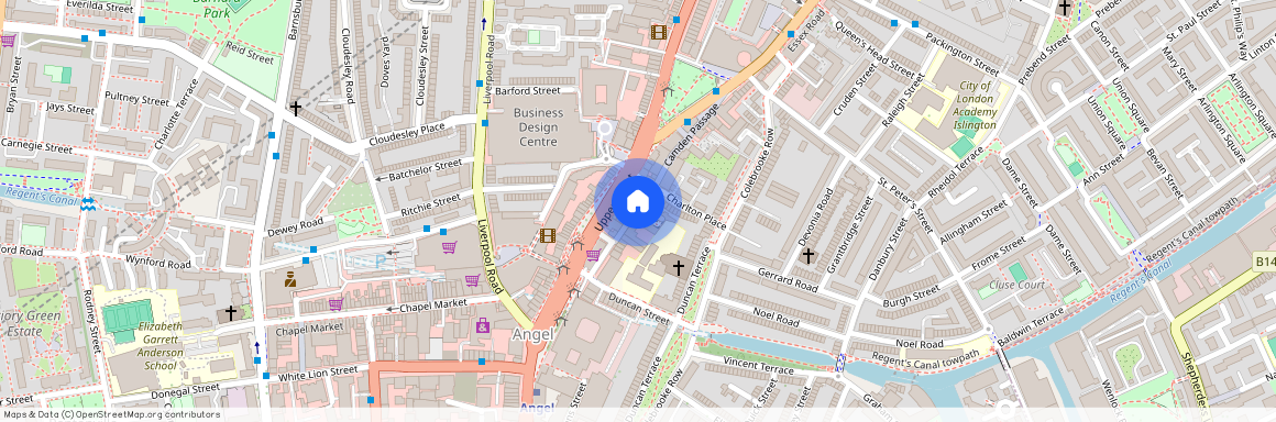 Essex Road, Camden Passage, N1