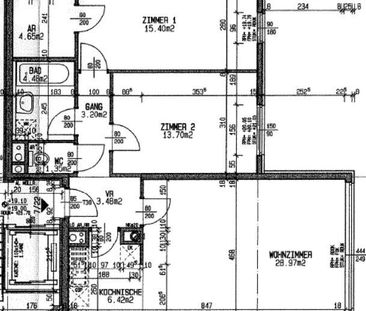 Sanierungsbedürftige 3-Zimmer Wohnung nahe Millennium Tower in 1200... - Foto 2