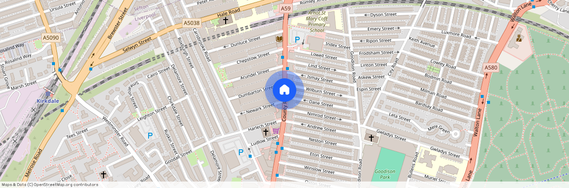 County Road, Walton L4