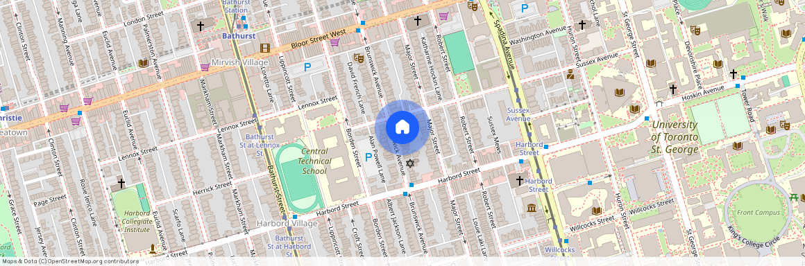 211 Brunswick Avenue Unit# Upper, Toronto