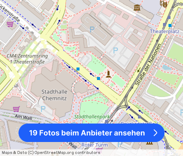 3-Zimmer-Wohnung - WG-geeignet- in Chemnitz-Zentrum! - Foto 1