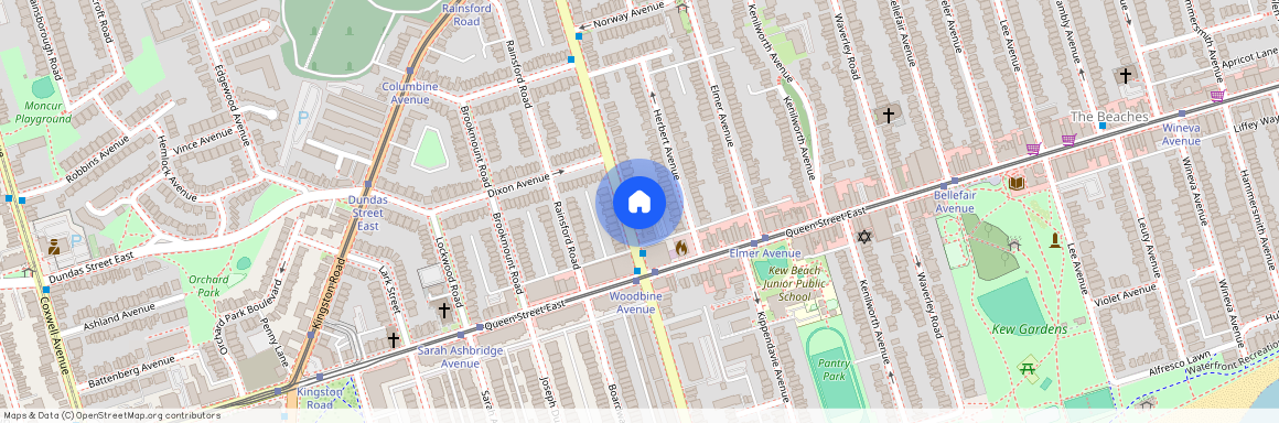 229 Woodbine Avenue Unit# Basement, Toronto