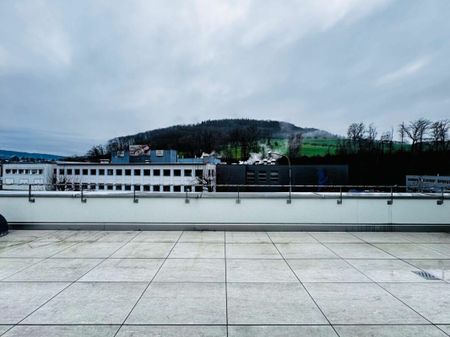 Exklusive, moderne 3.5-Zimmer-Attikawohnung mit grosser Terrasse & Waschturm - Photo 5