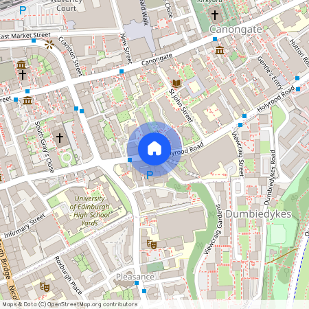 Viewcraig Gardens, Holyrood, Edinburgh, EH8