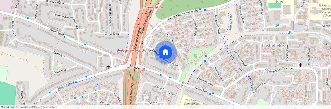 Roman Close, Castlefields, WA7