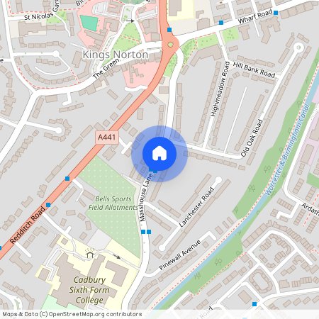 Masshouse Lane, Kings Nortor, B38, Birmingham