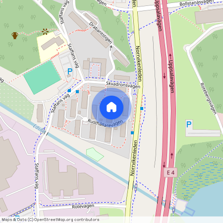 Rusthållarevägen 9, Rotsunda