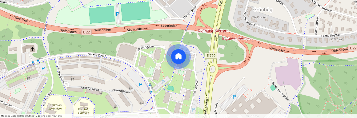 Vilbergen, Norrköping, Östergötland, Vilbergsgatan 22