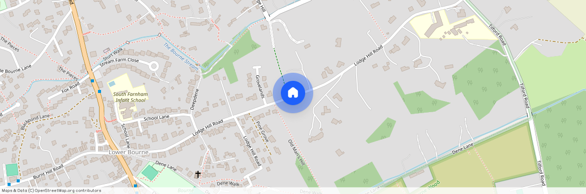 Lodge Hill Road, Lower Bourne, Farnham, GU10