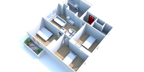 Saint-Valéry-en-Caux, location appartement F4 - Photo 3