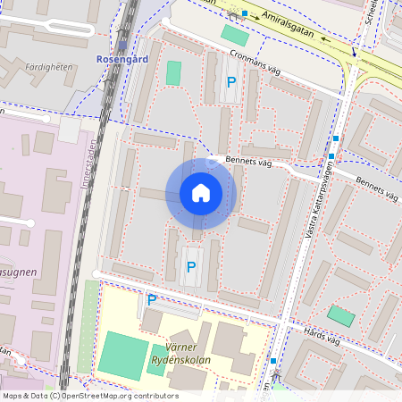 Bennets väg 9A, Törnrosen