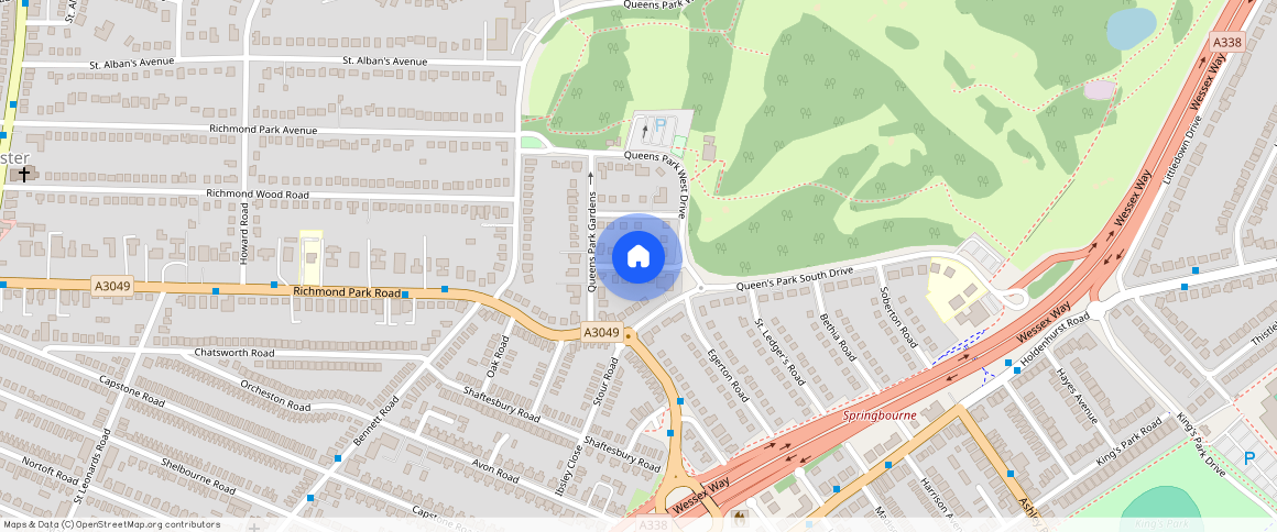 Queens Park Road, Bournemouth, BH8