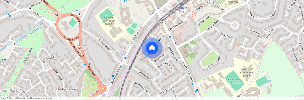 Waverley Walk, Lichfield, WS14 9EU