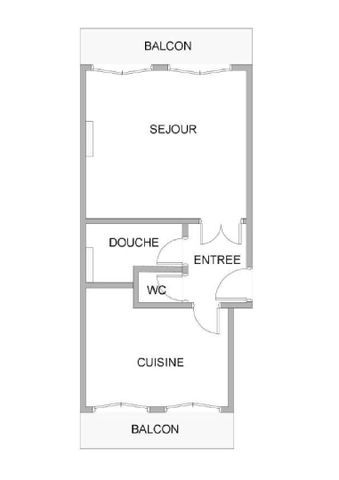 Location Appartement 1 pièce 38m² - Photo 5