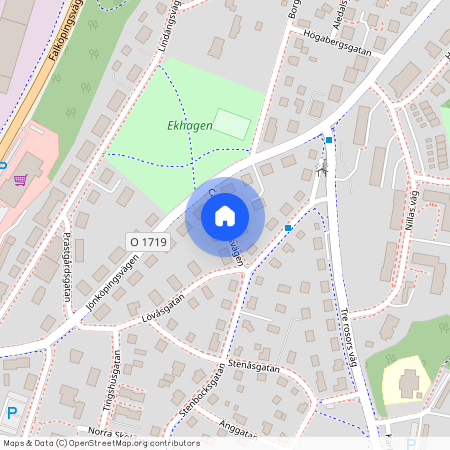 Carl Eklunds väg, Ulricehamn