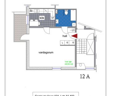 Centrumvägen 12 A - Foto 2