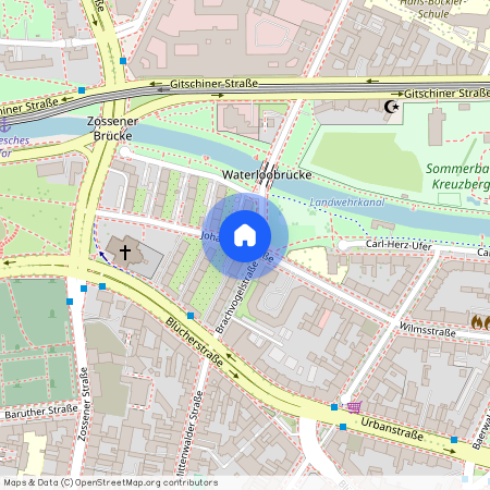 Johanniterstr., Berlin, Kreuzberg, 10961