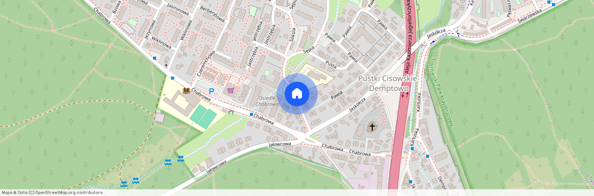 Pustki Cisowskie, Bławatna, Gdynia