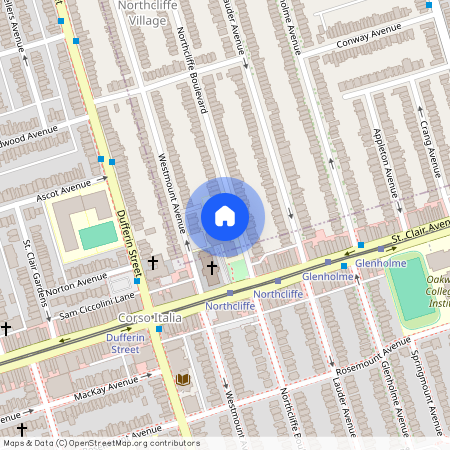 google map, Old Toronto, Old Toronto, Toronto, M6E 3K4