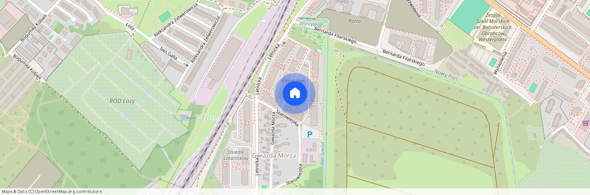 ul. Starowiejska, Letnica, Gdańsk, pomorskie