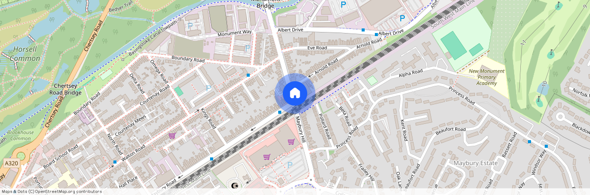 Monument Road, Woking, GU21