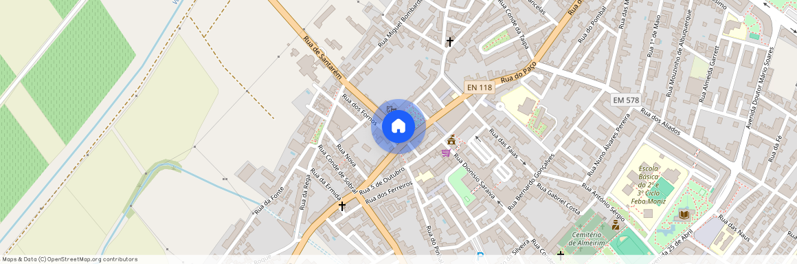 Centro, Almeirim, Distrito de Santarém