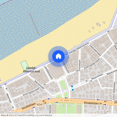 Zeedijk-Albertstrand, 8300 Knokke