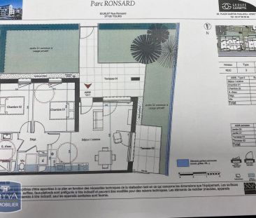 Appartement à louer 3 pièces 59.58m² - Photo 3