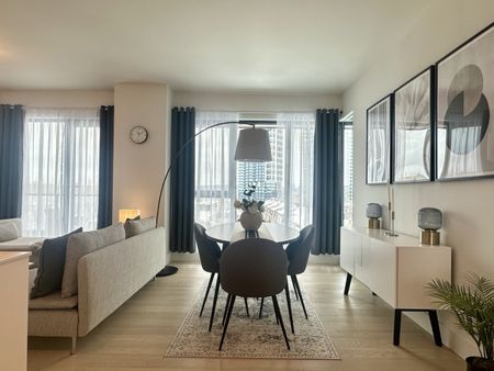 Symphonia SOL : Condo de 2 chambres, 2 salles de bain et stationnement, offert en location semi-meublée. - Photo 5