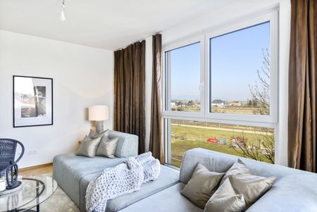 IDEALE 3-ZIMMER-WOHNUNG MIT BLICK ÜBER DIE PFERDEKOPPELN - Foto 3