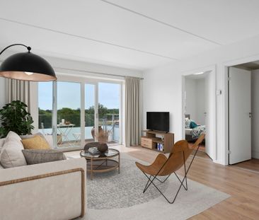 Skøn lejlighed med udsigt og stor tagterrasse - Foto 1