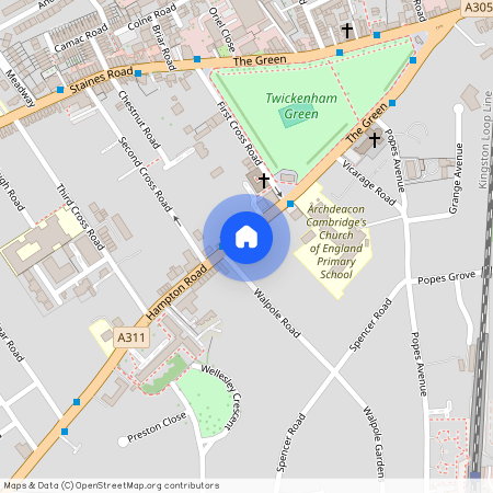 Hampton Road, Twickenham, TW2, London