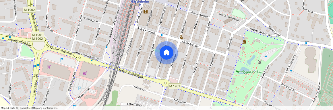 Hässleholm, Skåne, Godtemplaregatan 21 C