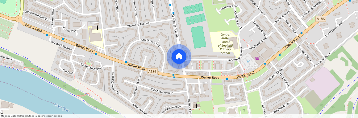 St. Anthonys Road, Newcastle Upon Tyne, NE6