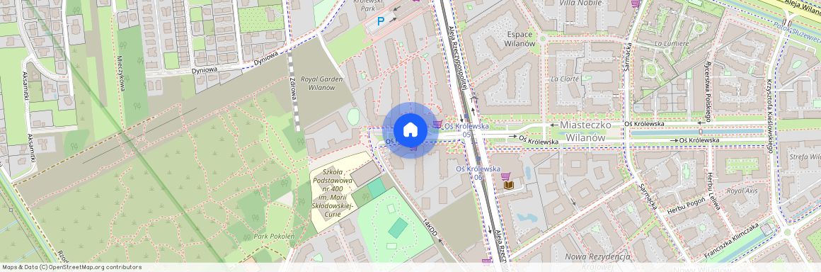 al. Aleja Rzeczypospolitej, Błonia Wilanowskie, Wilanów, Warszawa, mazowieckie