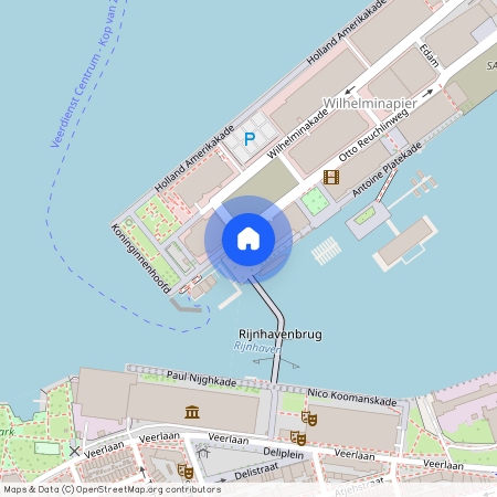 Kop van Zuid, 3072 MH, Landverhuizersplein, Rotterdam