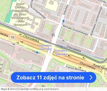 Kawalerka Katowice – centrum, 26 m², bezpieczny budynek z portierem - Zdjęcie 1