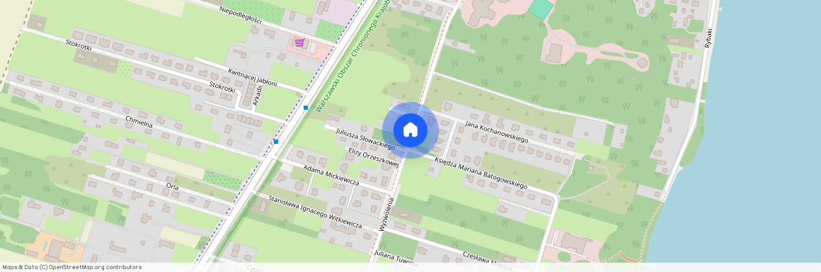 ul. Wyzwolenia, Serock, Serock, legionowski, mazowieckie