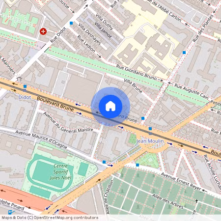 Paris, 119 - 121 boulevard Brune, 75014 Paris